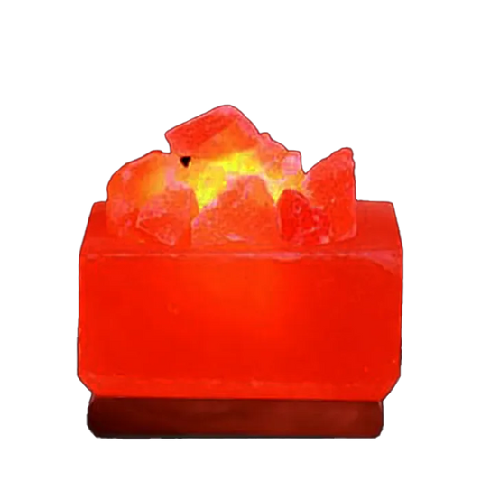 Fire Bowls Salt Lamps Square With Chunks